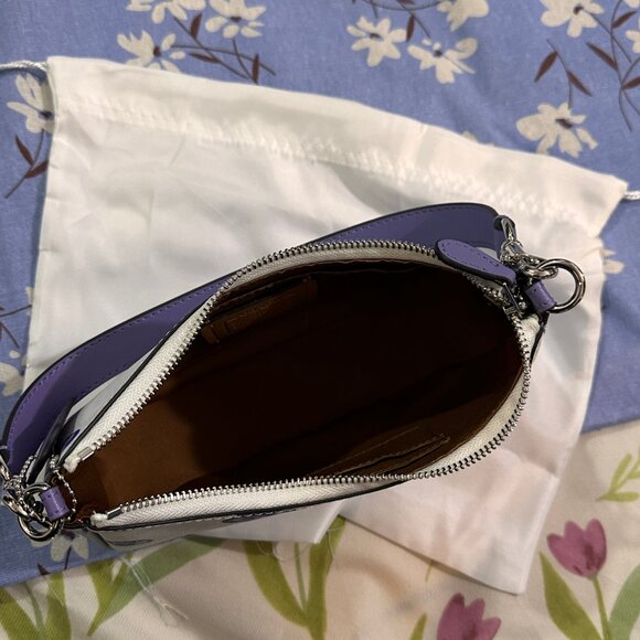 Coach Handbag With Blueberry Print - Picture 4 of 8